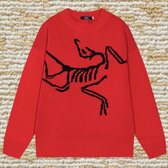 ARCTERYX SYSTEM Men's Red Long Sleeve - Picture 1 of 4